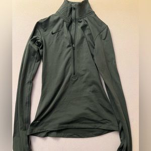 Nike Ladies' Dri-FIT Stretch 1/2- zip up